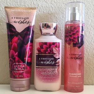 Bath & Body Works, lotion & cream & Shimmer mist